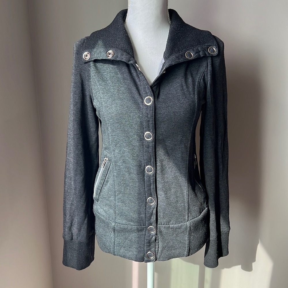 Seductions button down sweatshirt/jacket
